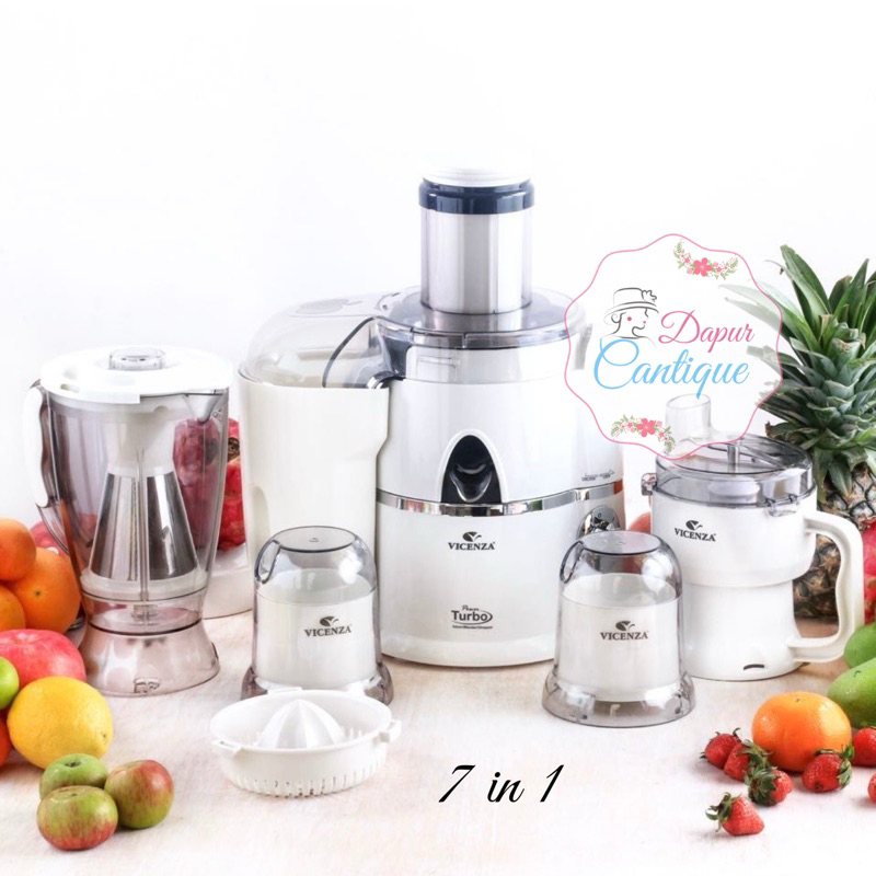 Juicer & Blender Vicenza 7 in 1 / Turbo Juicer VT-337