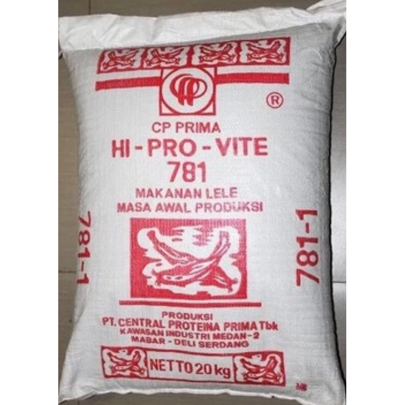 pakan ikan 781-1 20kg  pelet 781-1 pelet lele pelet nila pelet gurame pelet patin