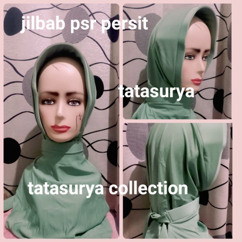jilbab kerudung PSR PERSIT TERBARU WARNA SENADA DENGAN KEBAYA