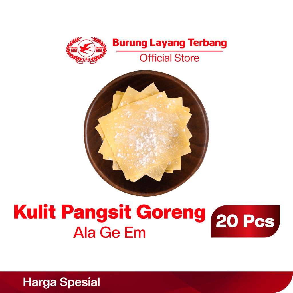 

Kulit Pangsit Goreng Ala Ge Em Burung Layang Terbang