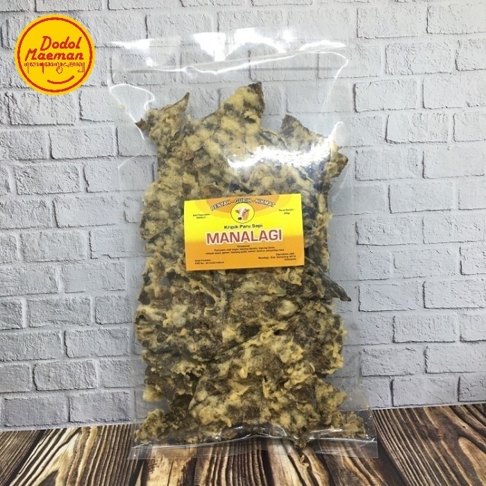 

Keripik Paru Sapi Manalagi - Renyah Gurih Khas Semarang 200gram