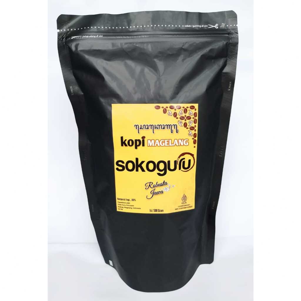 

Kopi Sokoguru Magelang Robusta 500 gram