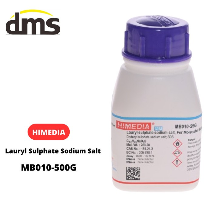 Lauryl Sulfat Sodium Salt 500gr, MB010-500G Himedia