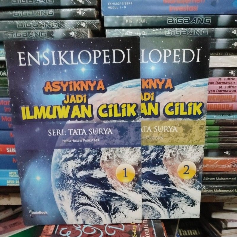 ensiklopedi asyiknya jadi ilmuwan cilik seri tata surya