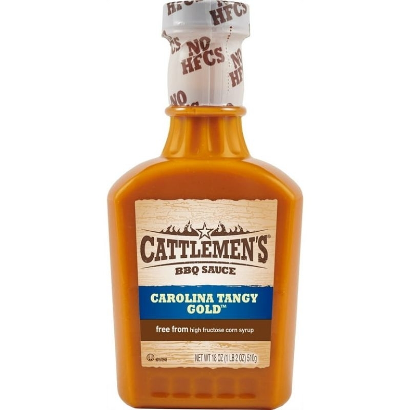 

CATTLEMEN'S Carolina Tangy Gold BBQ Barbecue Sauce 510g