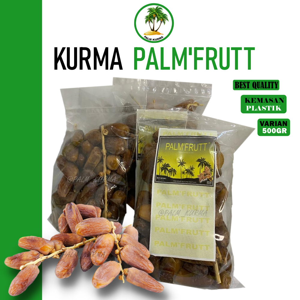 

KURMA TANGKAI [500GR] KURMA PALM FRUTT PREMIUM [KEMASAN PLASTIK]