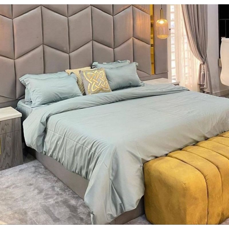 sprei TC Sutra organic 60s I Sutra Seprai Sudut Karet Dan Sarung Bantal Guling I Single 180 x 200 18