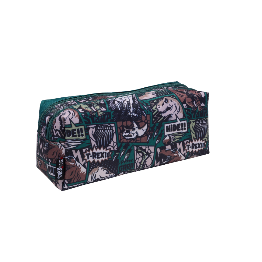 

SMIGGLE TEMPAT PENSIL DINO PINK & GREEN Pencil Case