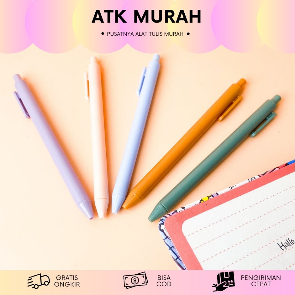 

PEN MEKANIK CETEK MAKARON V2 PC-1223 BOLPEN TERMURAH ALAT TULIS KANTOR BAGUS LUCU IMUT COD