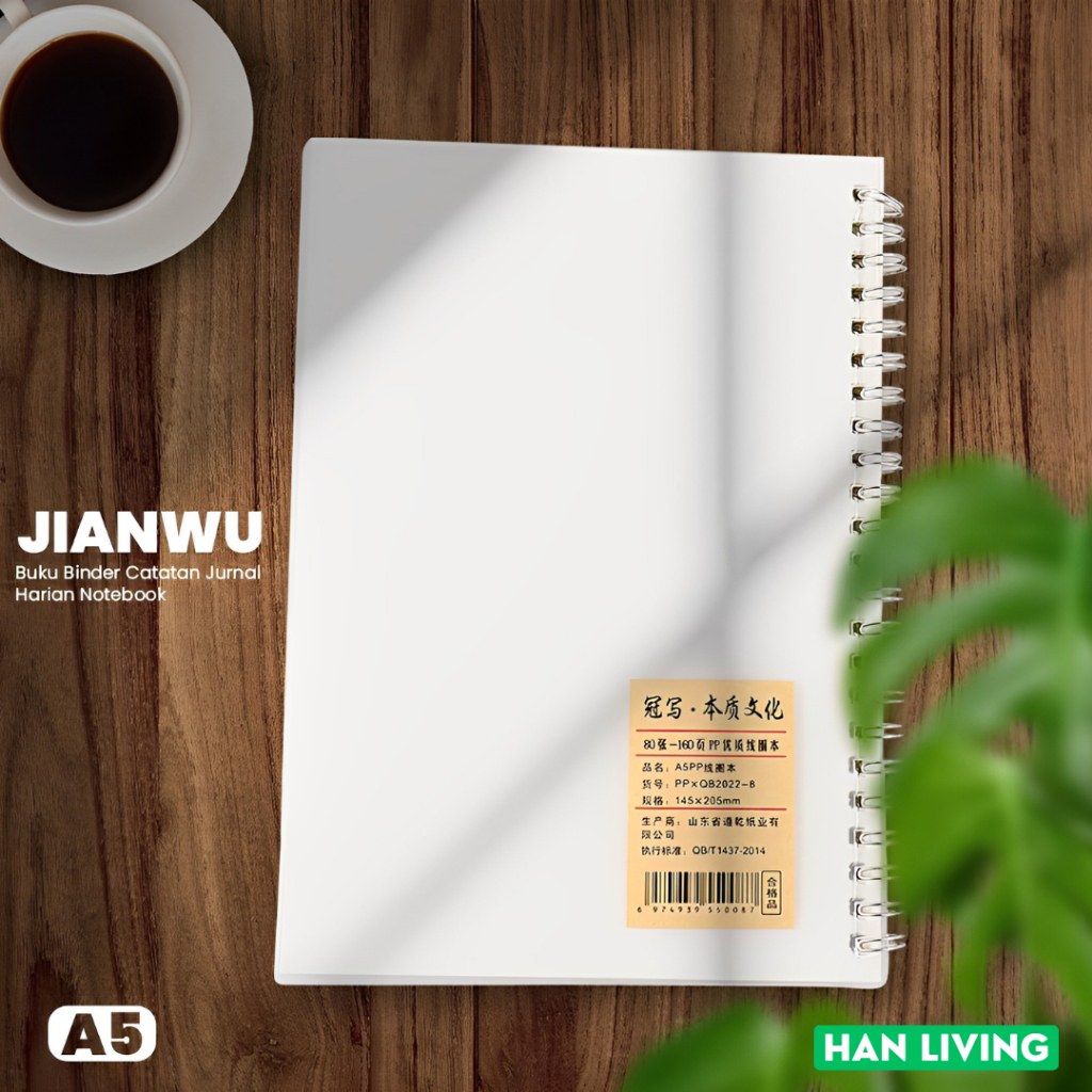 

HANLIVING Buku Binder Catatan Jurnal Harian Notebook