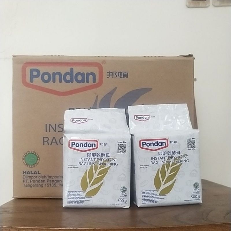 

Pondan Ragi Instan 500g / pengembang kue / Instan Dry Yeast 500g