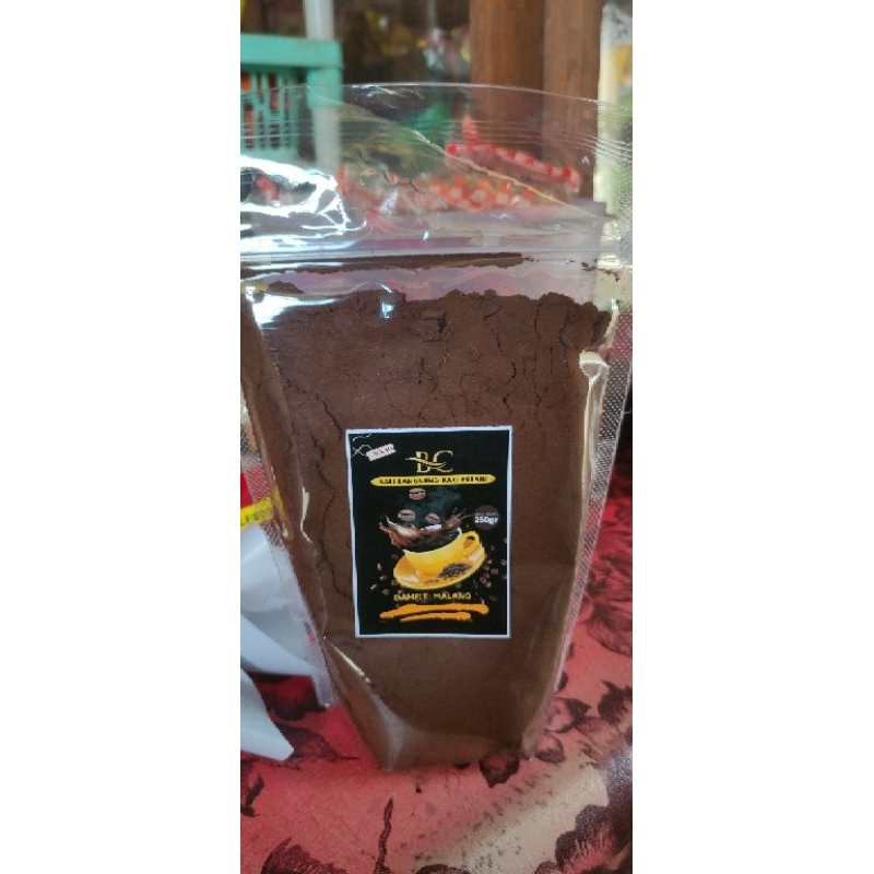 

Kopi Bubuk Lokal Robusta Dampit Malang 250gr