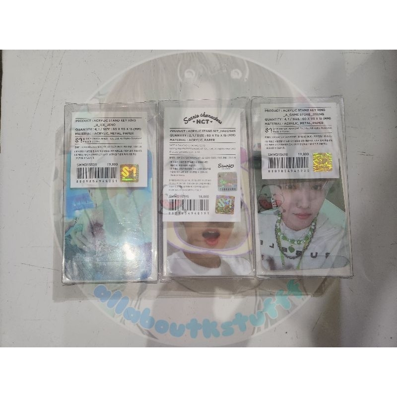 Acrylic stand keyring ice jeno acrylic stand keyring sanrio haechan acrylic stand keyring glitch mod
