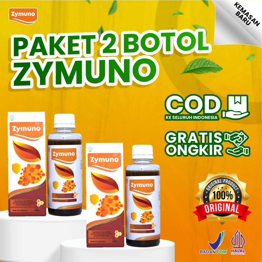 

ZYMUNO Paket 2 Box 100% Madu Herbal Alami Imunoterapi Terapi Kesembuhan Mencegah Kanker Tumor Kanker Ganas Akut Daya Tahan tubuh Isi 200ml