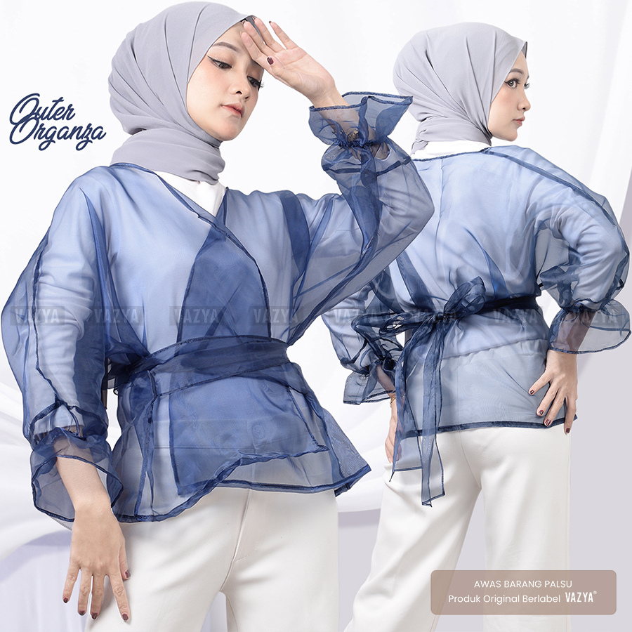 Outer Organza / Outer Kondangan / Outer Organza Lengan Balon