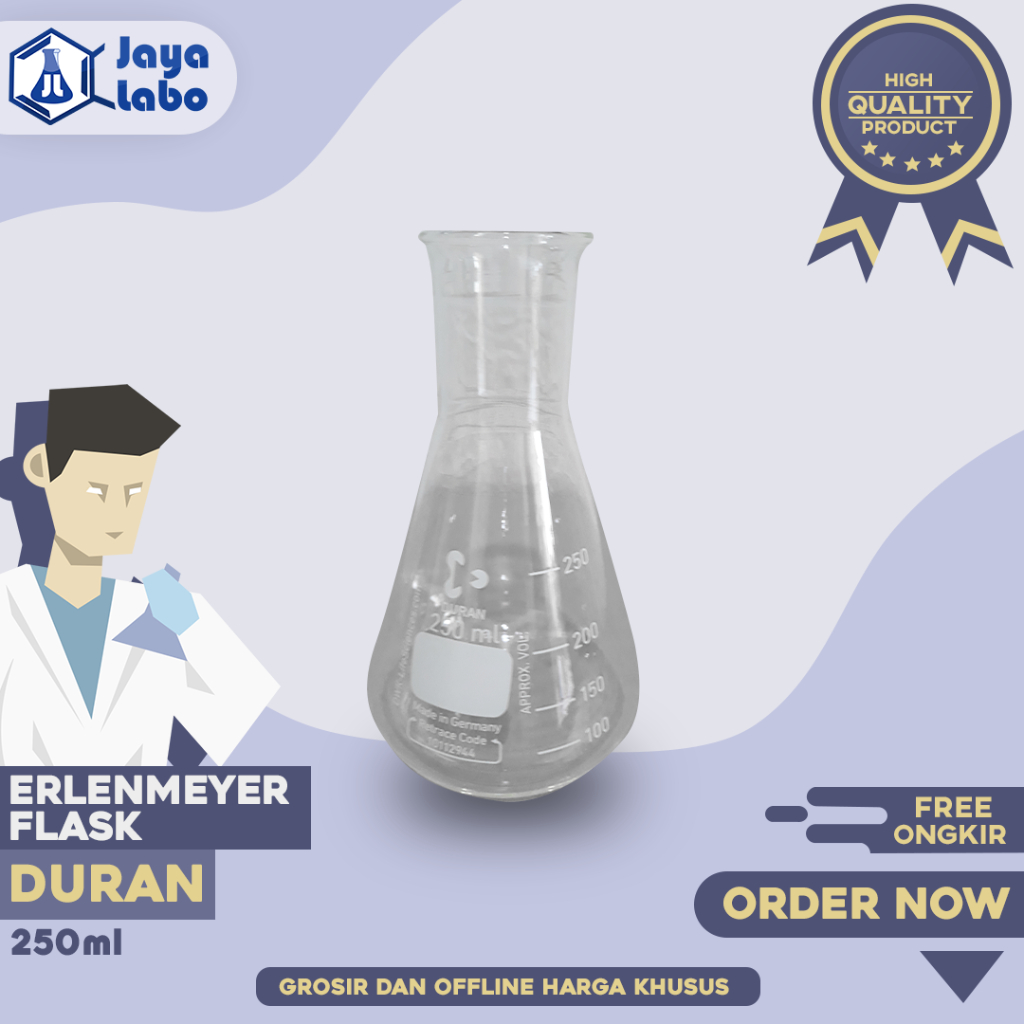 ERLENMEYER DURAN Vol. 250 ml / ERLENMEYER FLASK