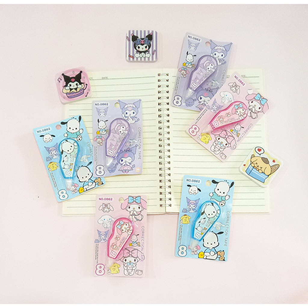 

Tipe-x karakter lucu / tipe-x kertas mini karakter Sanrio