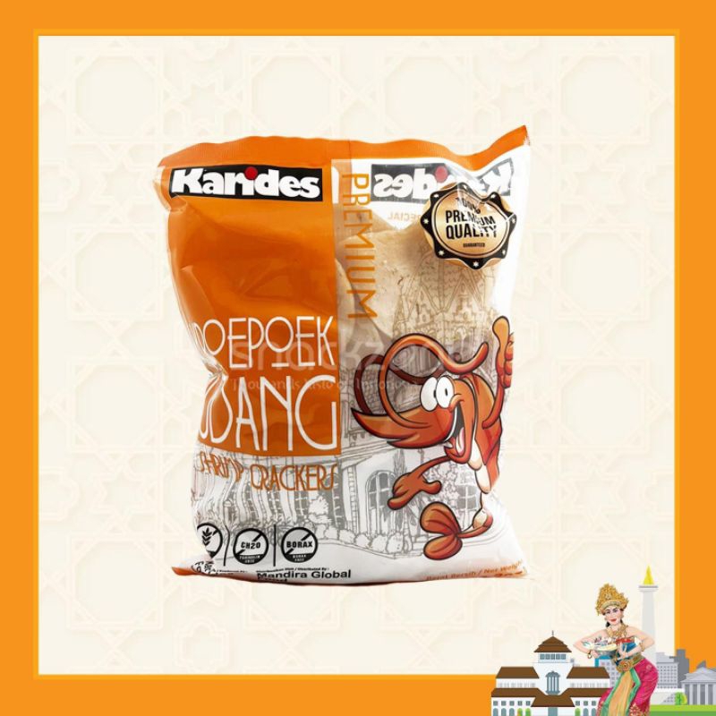 

Kerupuk Udang Karides/Kerupuk Udang Oval Mentah Karides