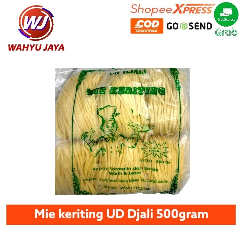 

Mie keriting UD Djali 500gram