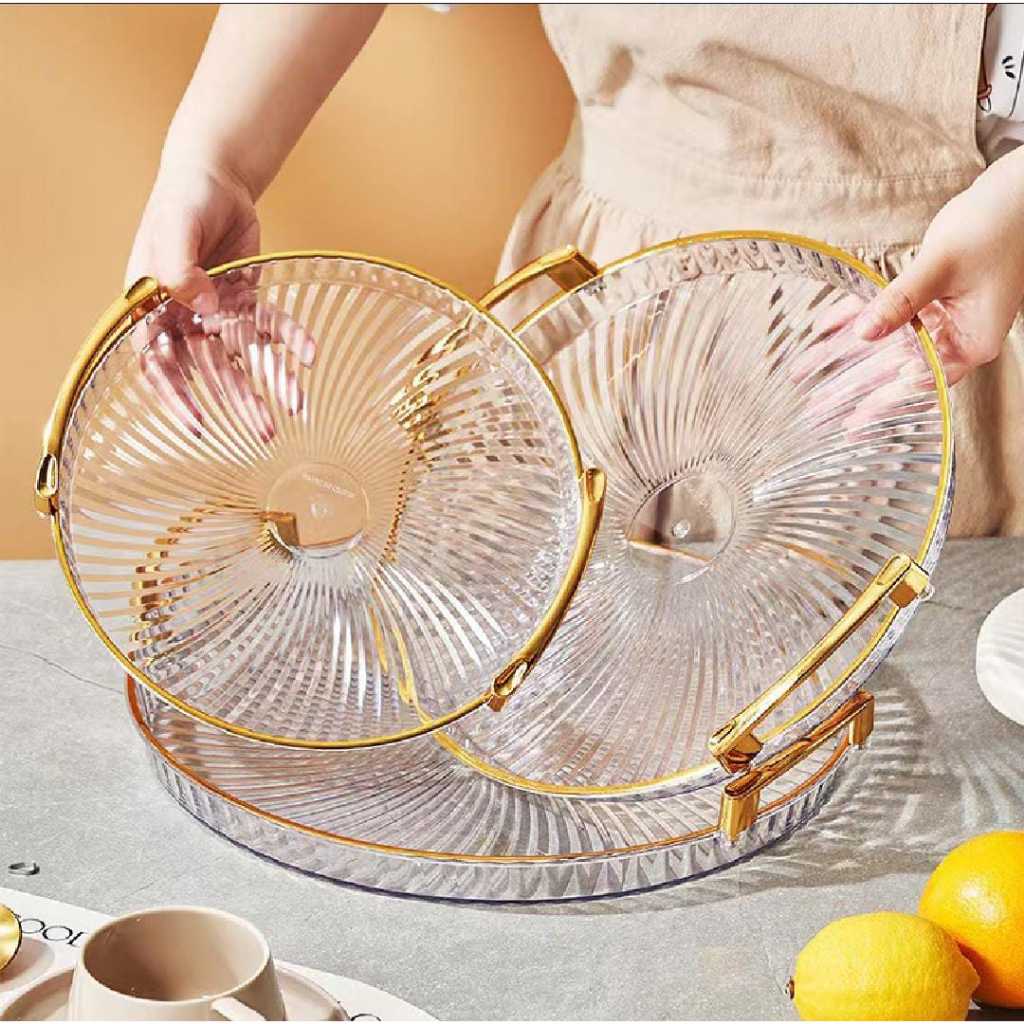 nampan crystal cantik mewah 1 pcs