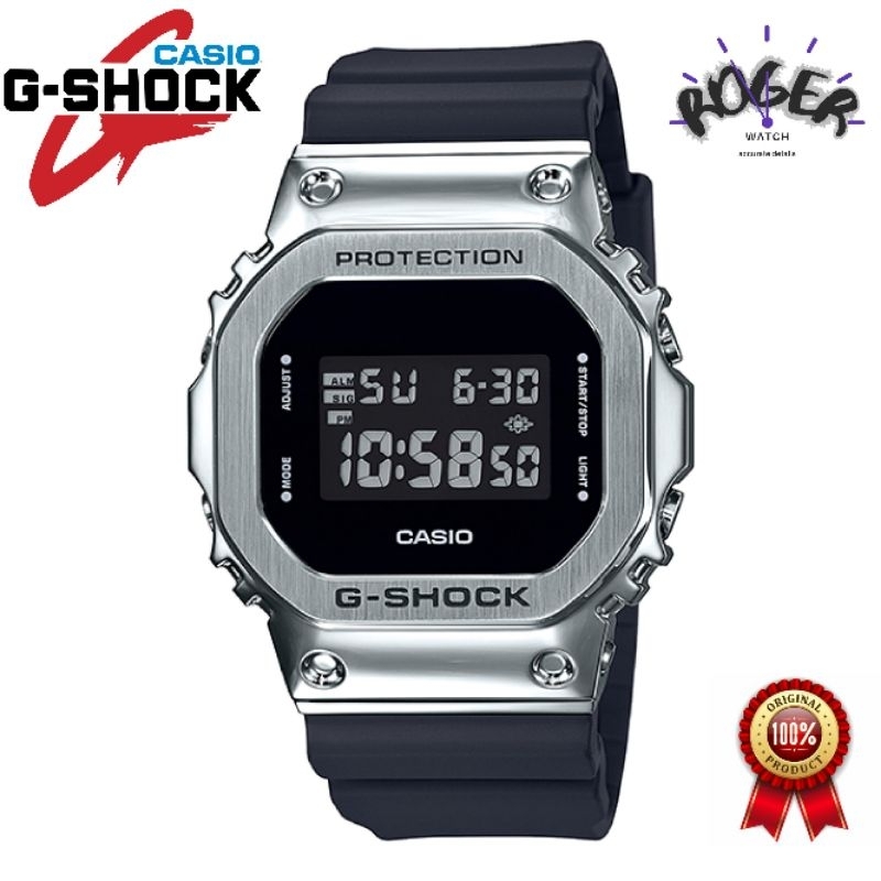 CASIO GSHOCK ORIGINAL Jam Tangan Pria GM-5600-1 Digital GM5600