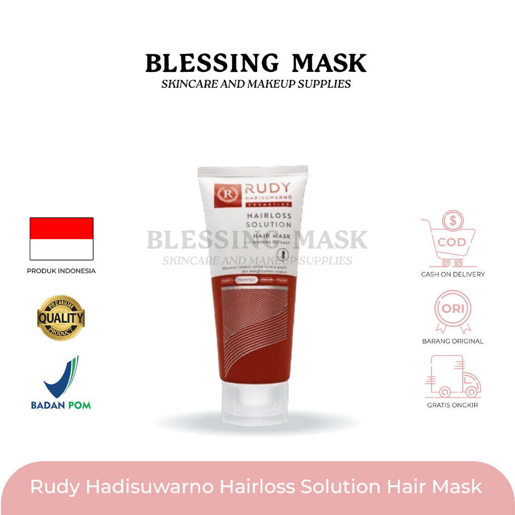 Rudy Hadisuwarno Cosmetics Hairloss Solution Hair Mask