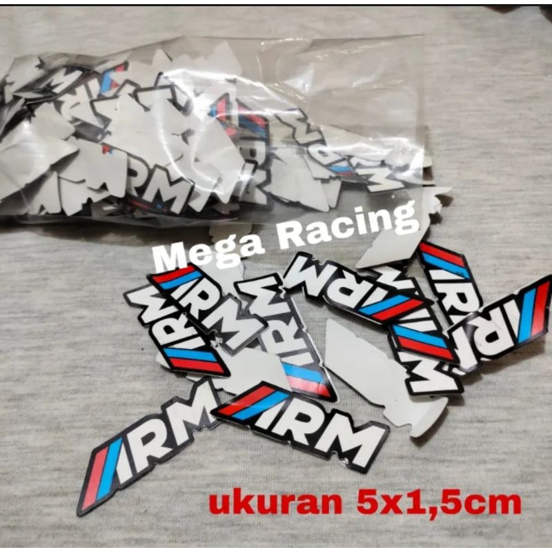 

promo STICKER LOGO CHUTTING UKURAN 5 X 1,5 CM