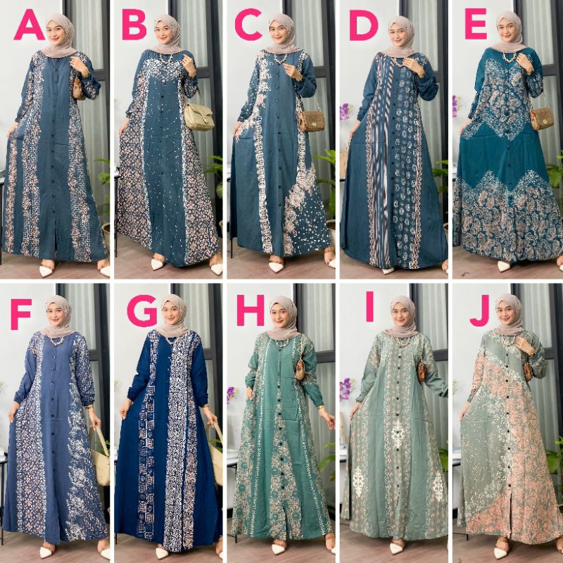 GAMIS TWIL ORI ADEM/MOTIF CANTIK/MURAH BERKUWALITAS