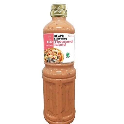 

Kewpie THOUSAND ISLAND 1 Liter Salad Dressing Saus Siram 1 L