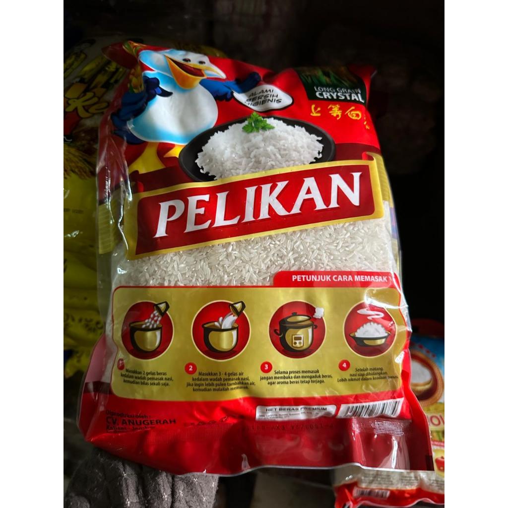 

Beras Pelikan 5 Kg x 2