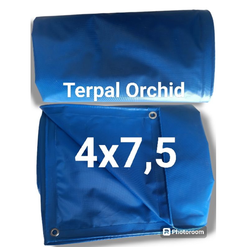 Terpal Semi Karet ORCHID ORIGINAL Ukuran 4x7,5