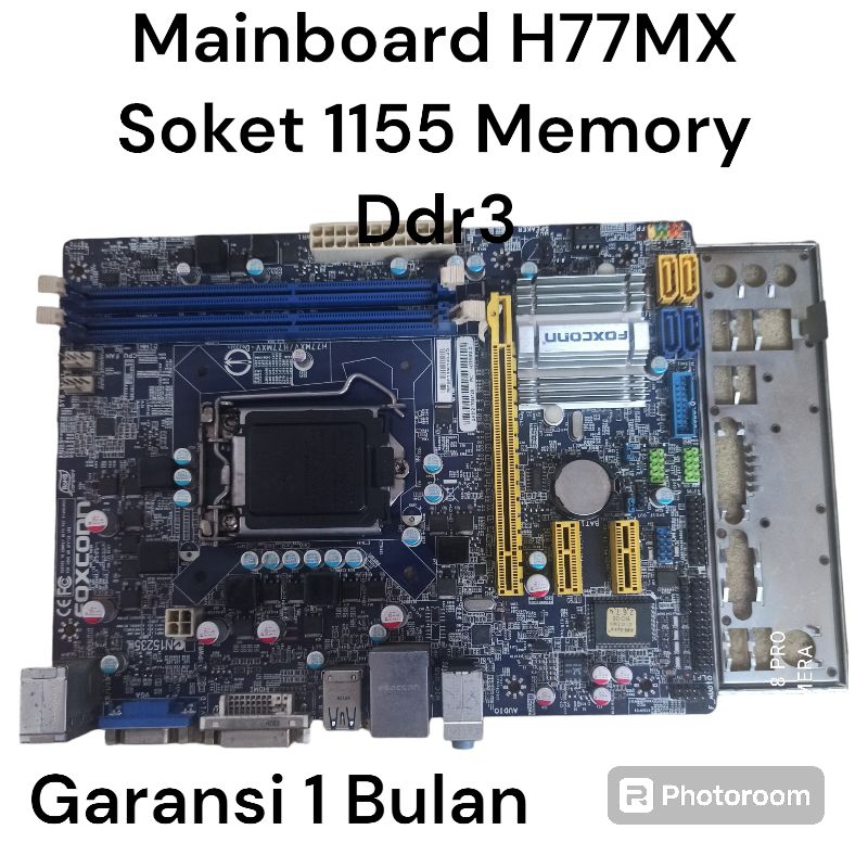 Mainboard Foxconn H77MXV Soket 1155 Ddr3