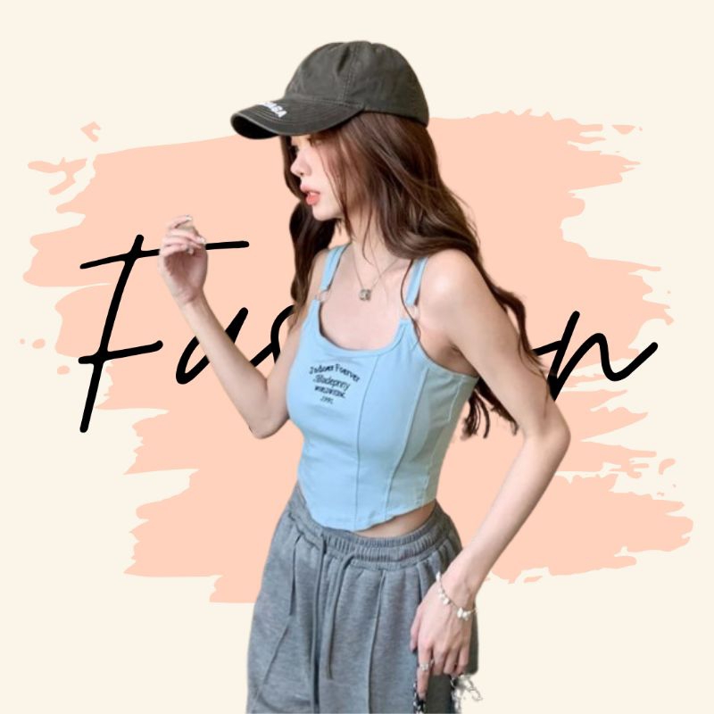 KENSHOP - Tank Top Bra Sexy Women Korean Style