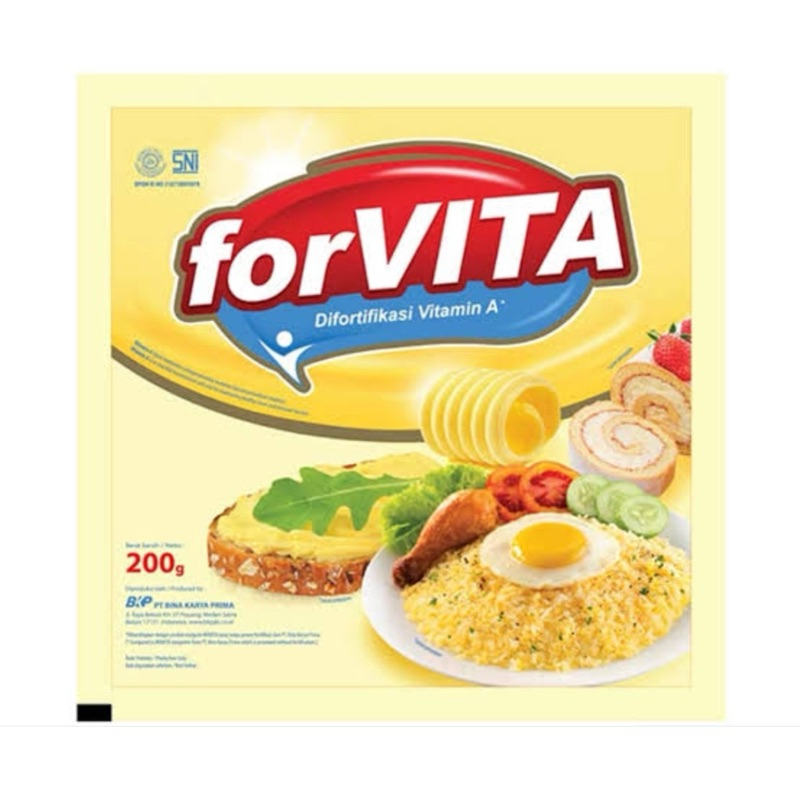 

Margarine Forvita 200 Gr