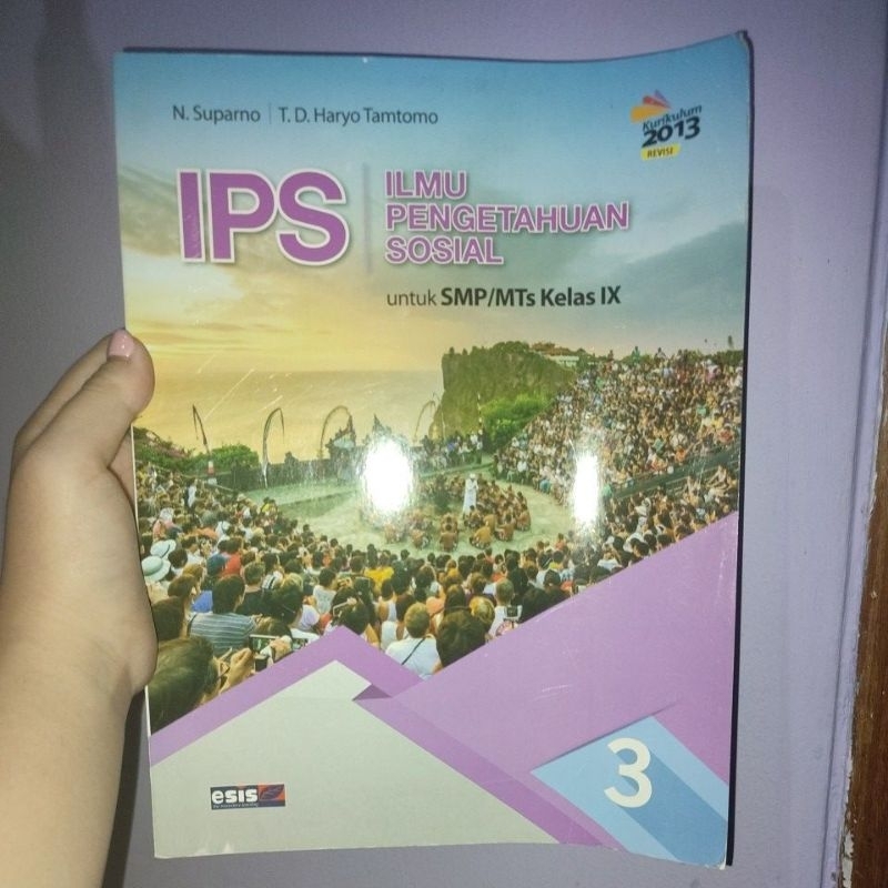 

Buku IPS Kelas 3 SMP / KELAS 9 kurikulum 2013 N. Suparno