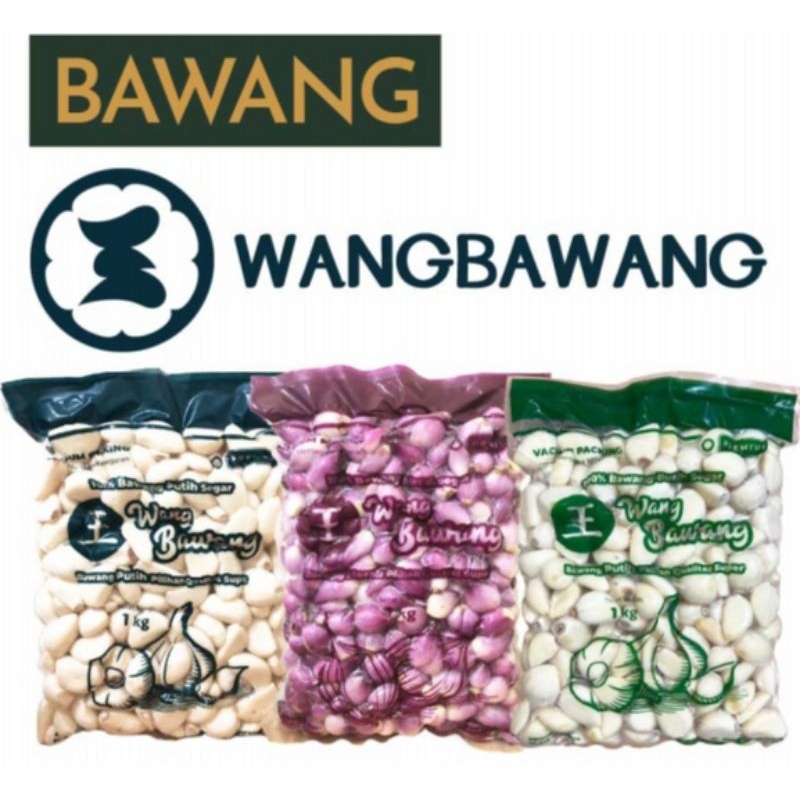 

Bawang Putih Kupas WANGBAWANG Bersih dan Higienis Kemasan 1 Kg