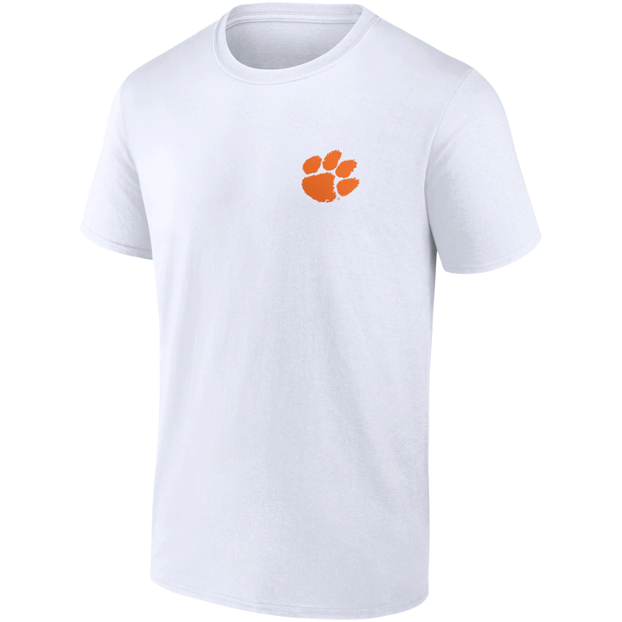 T-Shirt Kaos NCAA Clemson Tigers Small Logo