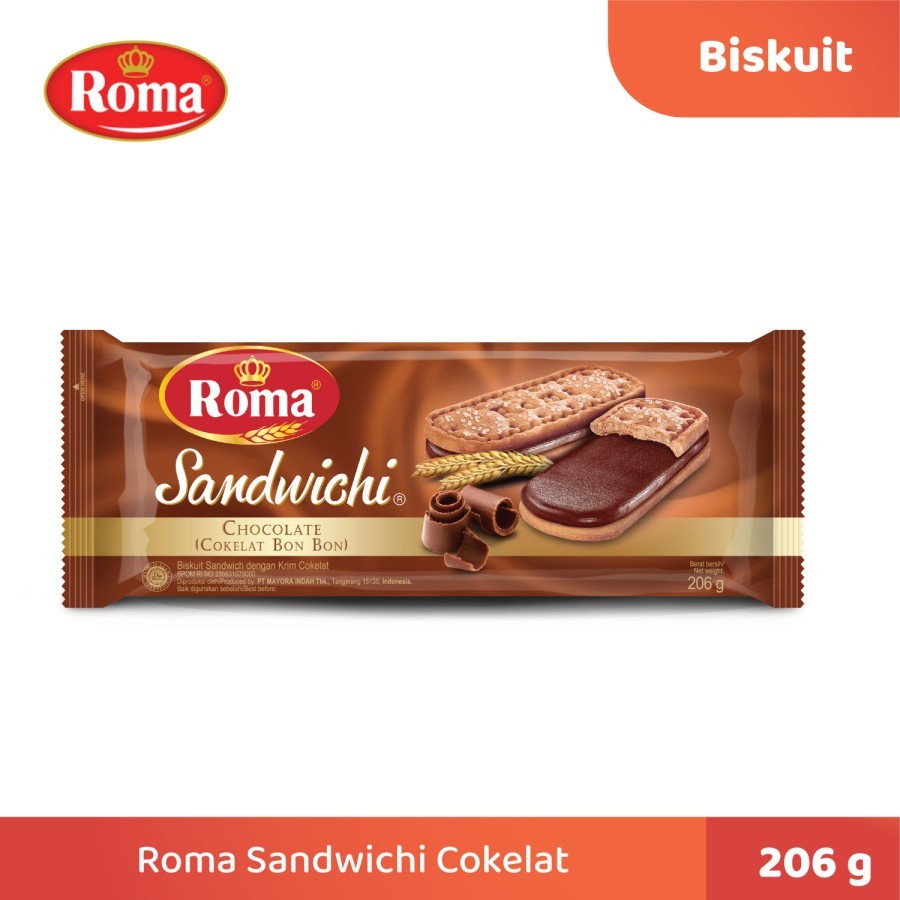 

Biskuit Roma Sandwichi Cokelat