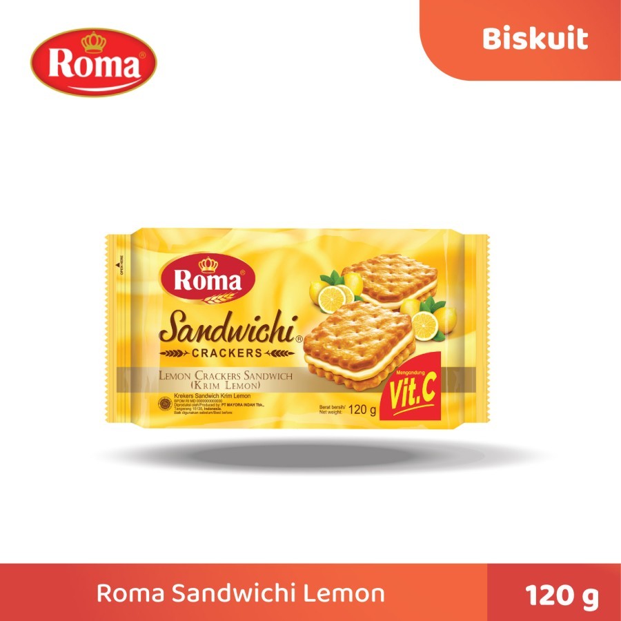 

Biskuit Roma Sandwichi Lemon