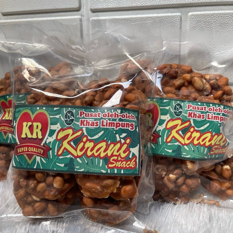 

Ampyang kacang tanah gula merah