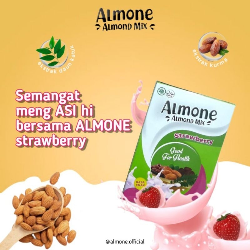 

ALMONE SUSU ALMOND PLUS KURMA DAN KATUK