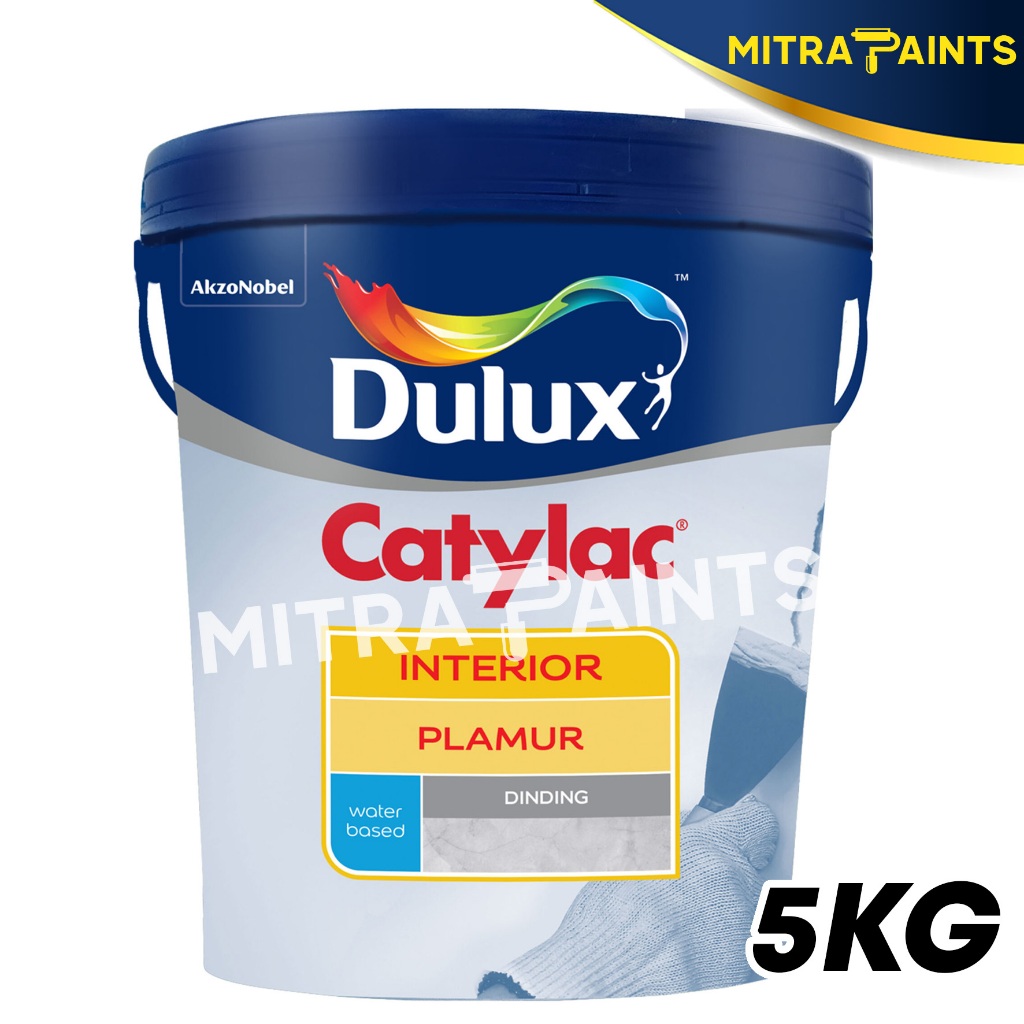 DEMPUL TEMBOK DULUX CATYLAC PLAMUR 5 KG / PLAMIR TEMBOK