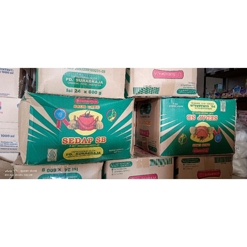 

1 Dus Terlaris saos SB saos bakso saos mie ayam isi 24 bungkus