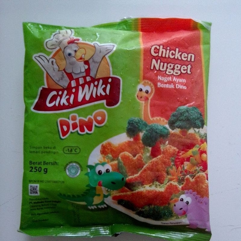

CIKI WIKI Chicken Nugget Dino 250 gr