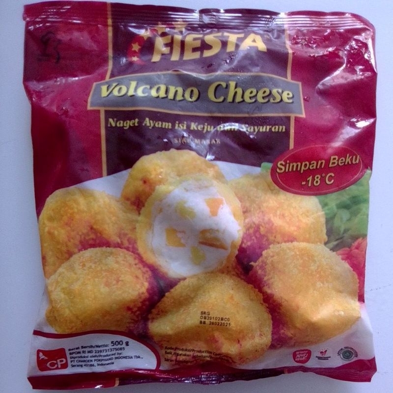 

FIESTA Nugget Volcano cheese 500 gr