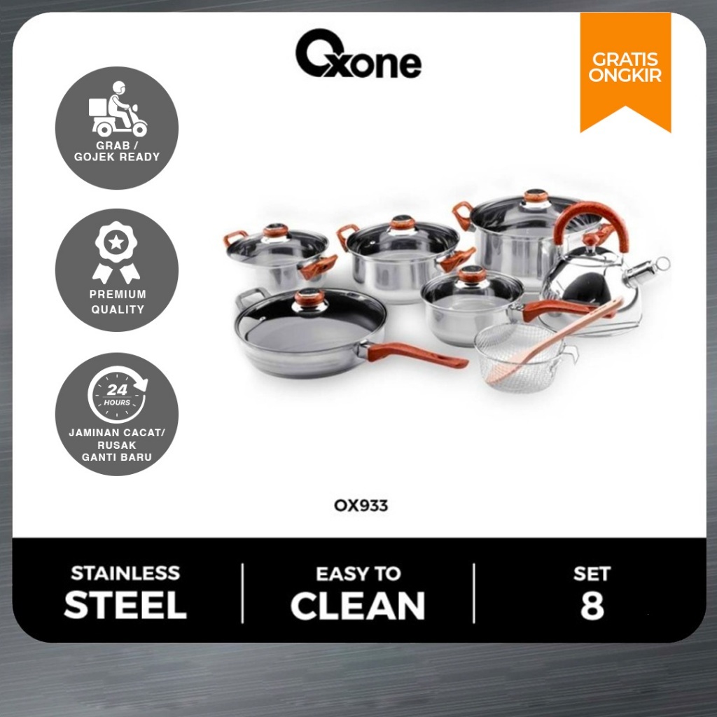 Panci cookware set oxone ox-933