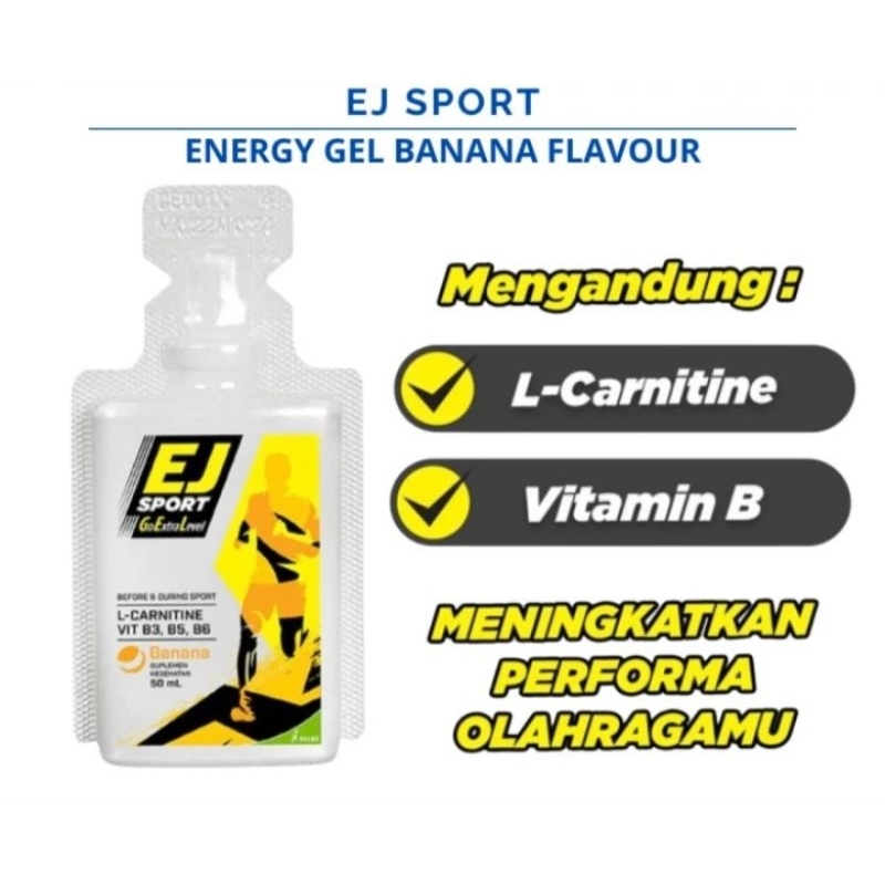 

EXTRA JOSS SPORT GO EXTRA LEVEL BANANA FLAVOUR SUPLEMEN STAMINA 1 PCS