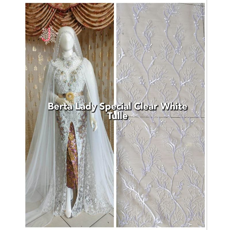 kain brokat paris lace tile paris berta lady bordir 3d