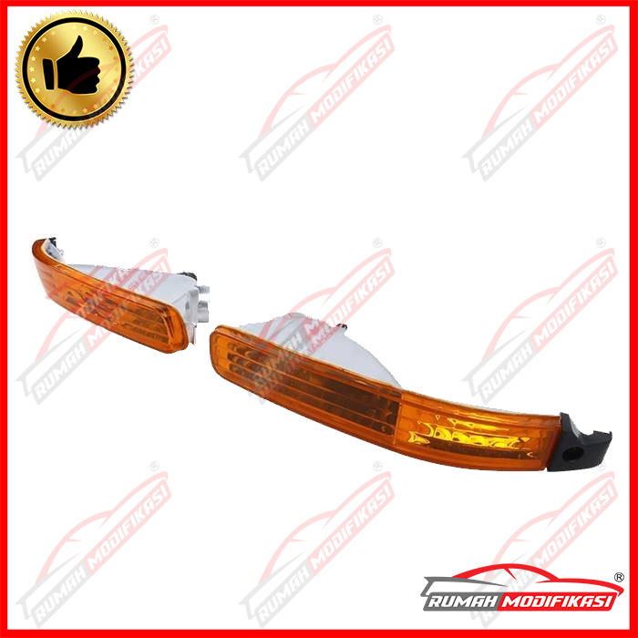 FRONT BUMPER LAMP – HONDA ACCORD MAESTRO 1992-1993 CRYSTAL – AMBER