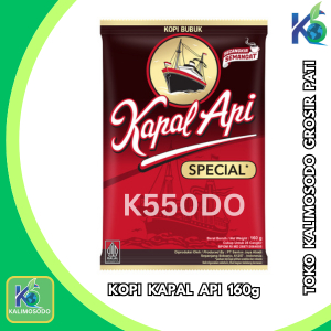 

Kapal Api Kopi Bubuk Ground Coffee Merah Spesial 160 gram